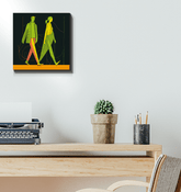 Elegance in Graffiti Art Canvas - Beyond T-shirts