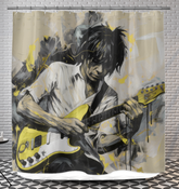 Geometric Elegance Shower Curtain