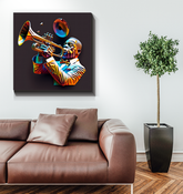 Punk's Not Dead Wrapped Canvas