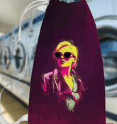 Metallic Silver Laundry Tote - Beyond T-shirts