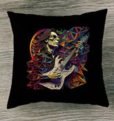 Melodic Medley Outdoor Pillow