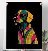 Doggy Dreamland Escapes Sherpa Blanket - Beyond T-shirts