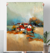 Starry Night Sky Sherpa Blanket