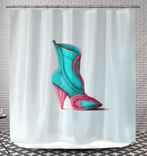 AeroSole Futuristic Shoe Shower Curtain - Beyond T-shirts