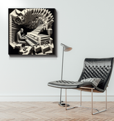 Pop Palette Wrapped Canvas