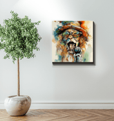 Beat filled Buffoonery Caricature Canvas - Beyond T-shirts