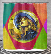 String Symphony Shower Curtain