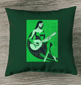 Glamorous Runway Oasis Outdoor Pillow - Beyond T-shirts