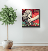 Wave Rider's Escape Wrapped Canvas - Beyond T-shirts