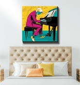 Bluesy Elegance Music Art - Beyond T-shirts