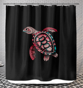 Tranquil Tortoise Oasis Curtain