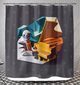 Symphony Splash Shower Curtain