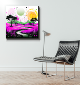 Majestic Mountain Marvel Landscape Canvas Art