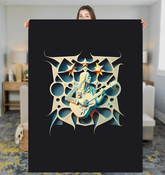 Tuneful Tunes Sherpa Blanket