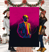 Graffiti Couture Fusion Sherpa Blanket - Beyond T-shirts