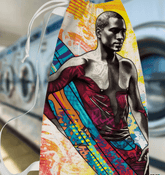 Elegant Surfing 5 13 Laundry Bag with a surf-inspired aesthetic for home decor.