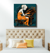 Elegant Couture Escape Wrapped Canvas - Beyond T-shirts