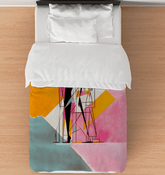 Vogue Visions Asleep Fashion Art Duvet Cover