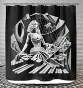 Choir Chorus Shower Curtain