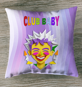 Fairy Tale Castle Indoor Pillow on a cozy sofa