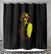 Fashionista's Paradise Shower Curtain - Beyond T-shirts
