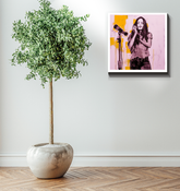 Sculpted Serenity Minimalist Abstract Wrapped Canvas