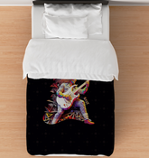 Vintage Vinyl Duvet Cover