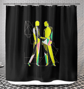Glamour Graffiti Bath Curtain - Beyond T-shirts