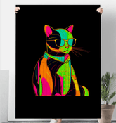 Playful Cat Dreams Sherpa Blanket - Beyond T-shirts