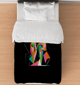 Colorful Canvas Dreams Fashion Art Comforter - Beyond T-shirts