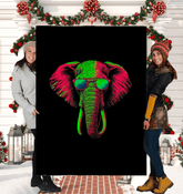 Elephant Serenity Sherpa Blanket - Beyond T-shirts