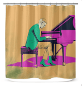 Fashionista's Retreat Shower Curtain - Beyond T-shirts