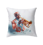 Origami-style elegance indoor pillow showcasing unique folding design.