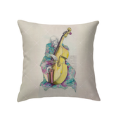 Meadow Whispers decorative indoor pillow in elegant design.