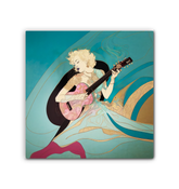 Vibrant Enchanted Garden Canvas Print