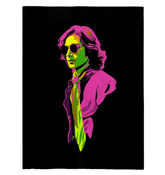 Artistic Brushstroke Sherpa Blanket - Beyond T-shirts