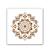 Mandala Wisdom Metal Wall Clock - Beyond T-shirts