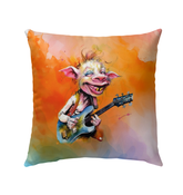 Serene Scientist's Scientific Symphony Outdoor Pillow