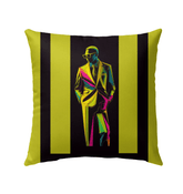 Haute Couture Elegance Outdoor Pillow - Beyond T-shirts