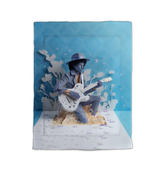 Luxurious Mountain Majesty Comforter on a beautifully made bed, showcasing its elegant design and plush texture.