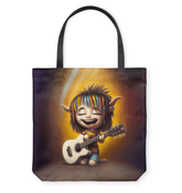 Close-up of CB3-106 basketweave pattern on tote bag for detailed texture.