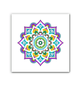Mandala Blossom Ceramic Mural - Beyond T-shirts