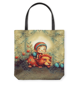 CB6-17 basketweave tote bag showing detailed texture and craftsmanship.