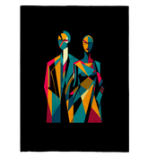 Fashion Fusion Abstract Sherpa Elegance - Beyond T-shirts