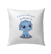 You Smile At Me Outdoor Pillow
