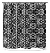 Vibrant Kaleidoscope Shower Curtain