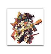 Melodic Marvel Wrapped Canvas