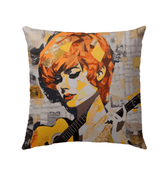 Melodic Mirage Outdoor Pillow - Beyond T-shirts