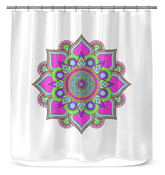 Mandala Dreamcatcher Fabric Curtain - Beyond T-shirts