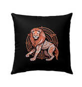 Majestic Lion King Sunset Pillow